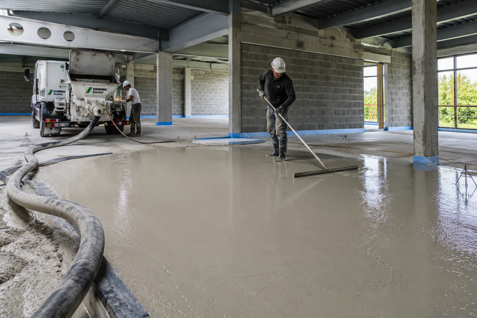 Leader en chapes fluides, ciment, anhydrite et activités corollaires