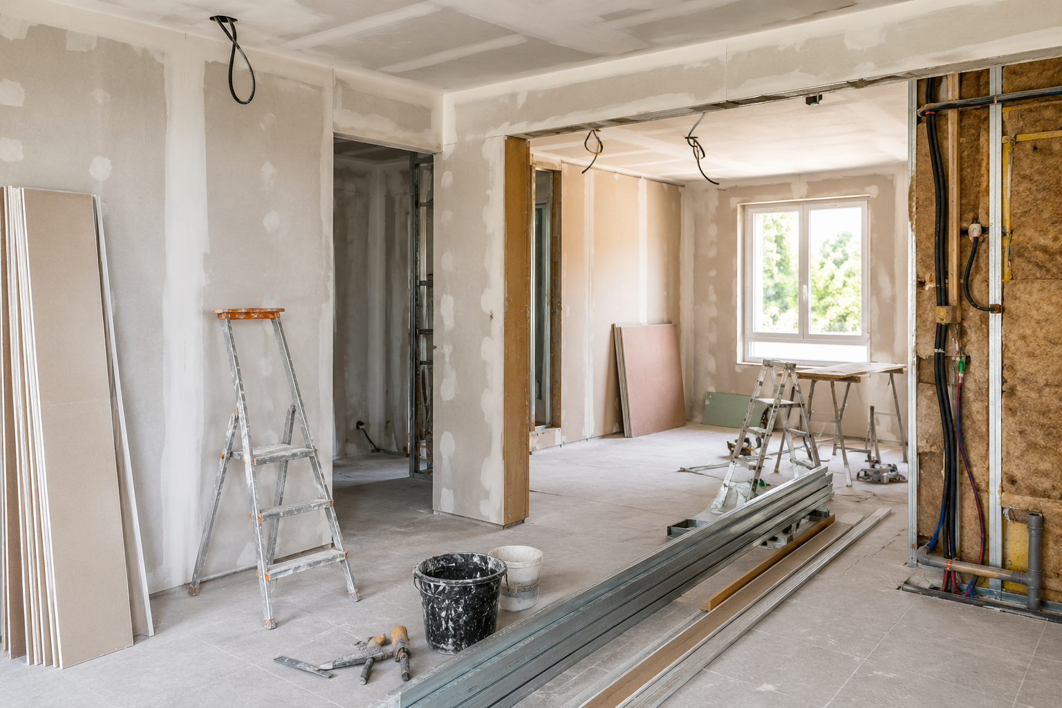Rénovation intérieure et agrandissement