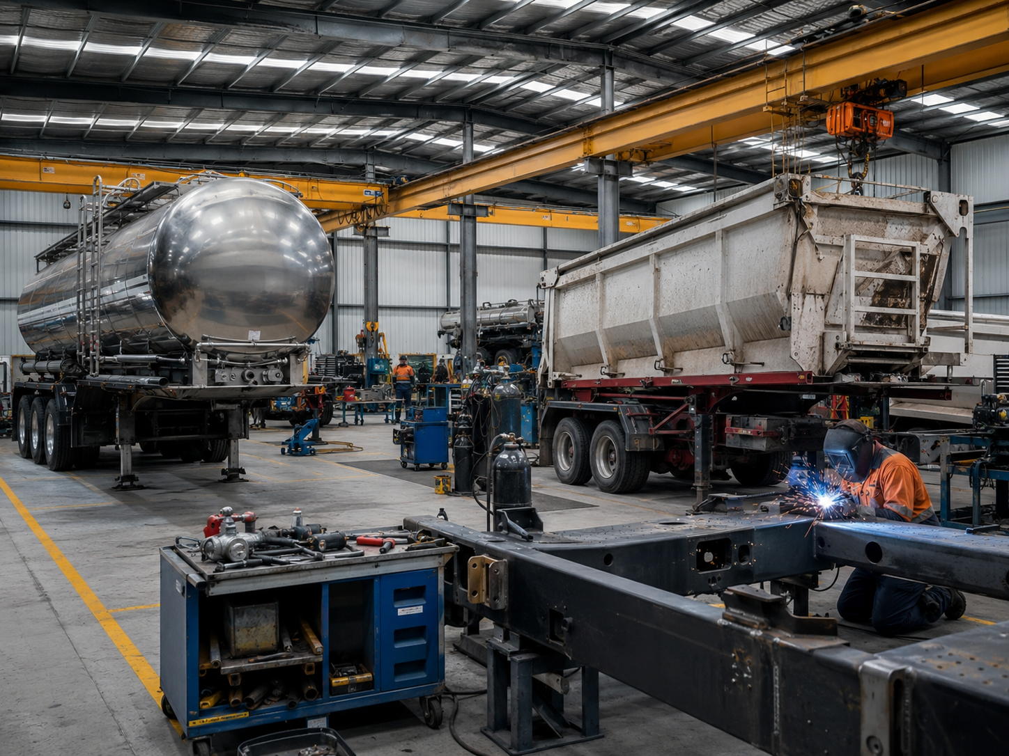 Réparation et maintenance pour entreprises de transport
