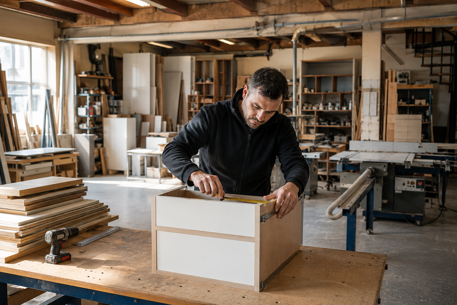 Fabrication, menuiserie et agencement bois