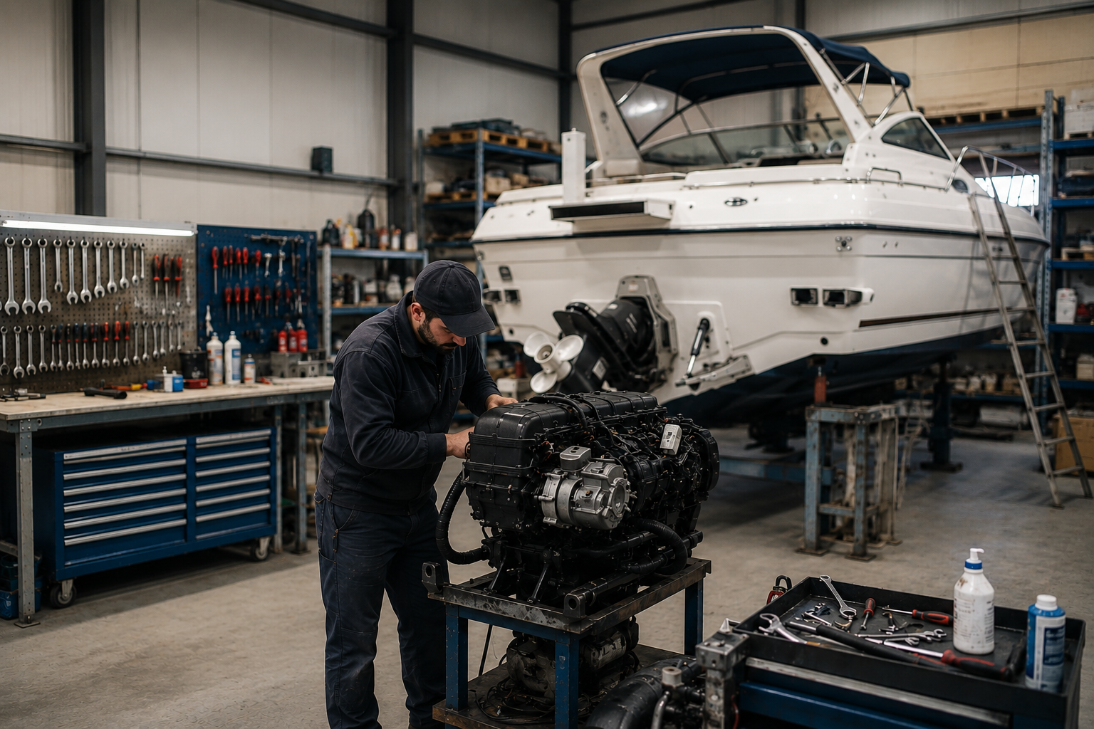 Services et maintenance marine