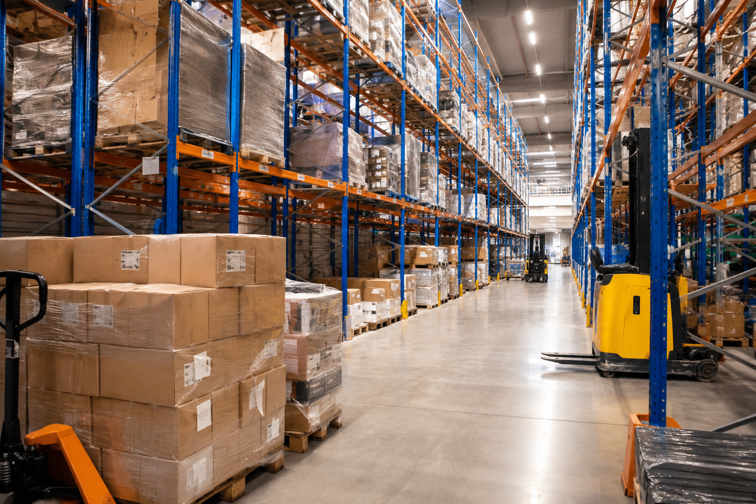 Plateforme logistique tri-températures