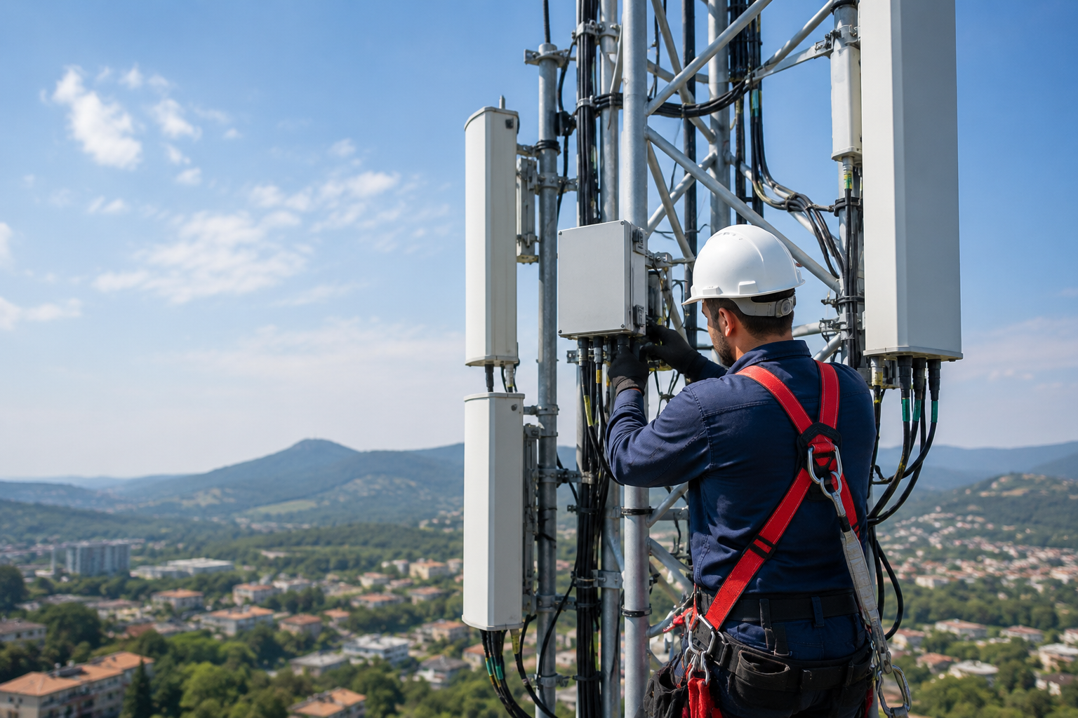 Installation et maintenance de produits radio com